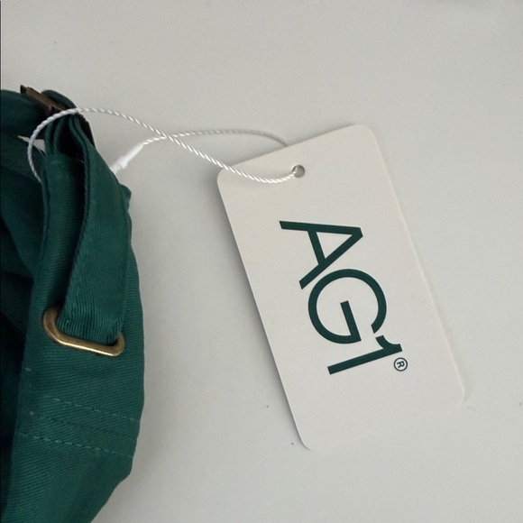 AG1 Unisex Dark Green 'Morning Person' Baseball Hat Cap NWT - Picture 4 of 4